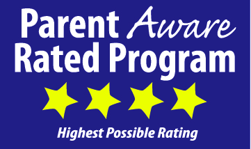 Logo roditeljskog znanja sa ocjenom 4 zvjezdice
