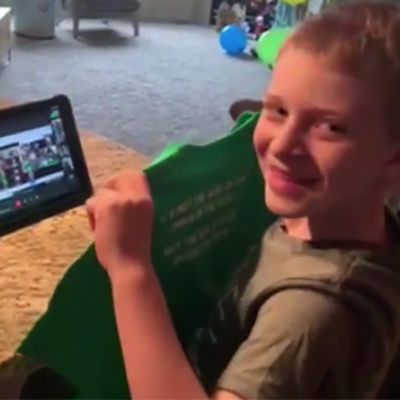 Virtualna zabava iznenađenja proslavila godišnjicu transplantacije studenta Clear Springsa